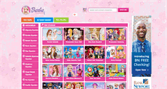 Desktop Screenshot of barbie-oyunlari.com